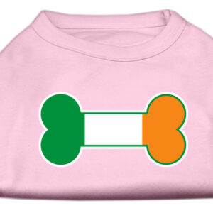 Bone Flag Ireland Screen Print Shirt Light Pink XXXL