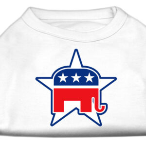 Republican Screen Print Shirts White M