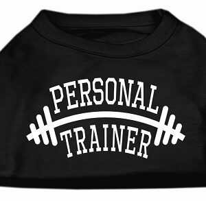 Personal Trainer Screen Print Shirt Black Sm