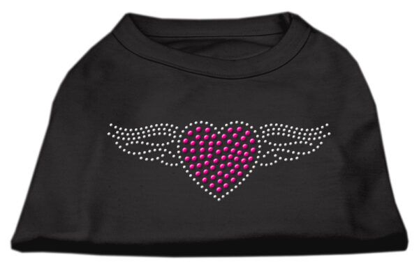 52-06-XXXLBK.jpg Aviator Rhinestone Shirt Black XXXL