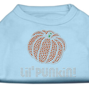 Lil' Punkin' Rhinestone Shirts Baby Blue S