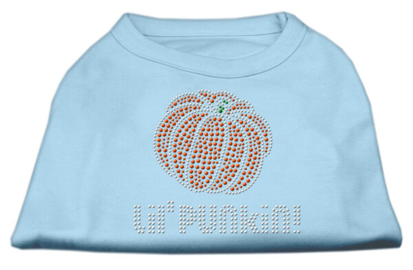 Lil' Punkin' Rhinestone Shirts Baby Blue S