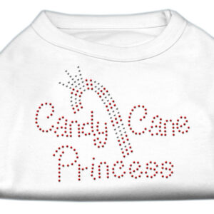Candy Cane Princess Shirt White XL