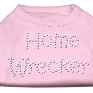 Home Wrecker Rhinestone Shirts Light Pink M