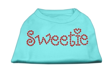 52-78-XXXLAQ.jpg Sweetie Rhinestone Shirts Aqua XXXL