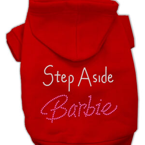 Step Aside Barbie Hoodies Red XL