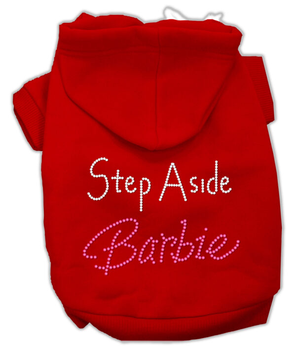 Step Aside Barbie Hoodies Red XL
