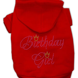 Birthday Girl Hoodies Red L
