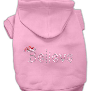 Believe Hoodies Pink XXL