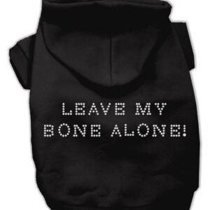 Leave My Bone Alone! Hoodies Black S
