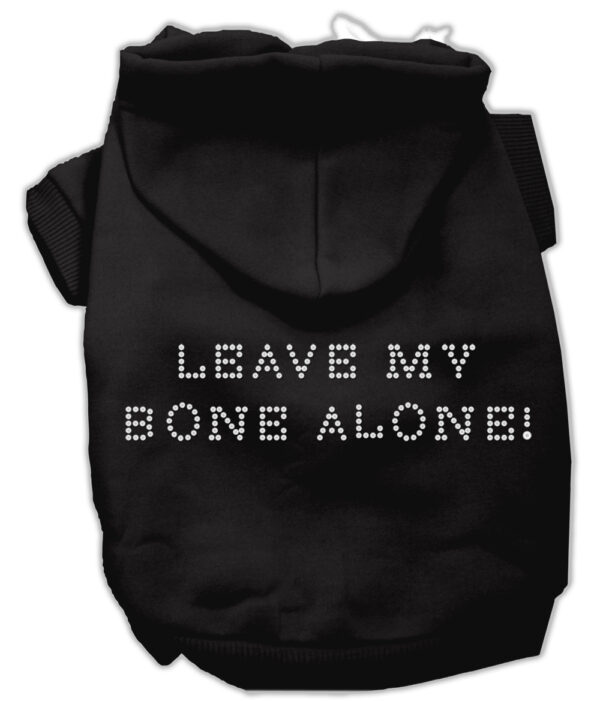 54-42-SMBK.jpg Leave My Bone Alone! Hoodies Black S