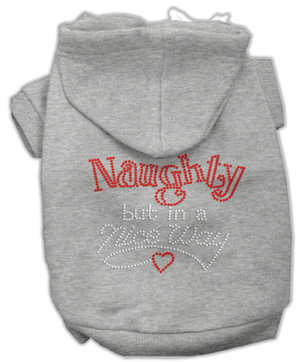 Naughty But Nice Hoodies Grey M