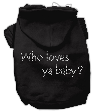 Who loves ya baby? Hoodies Black XXL