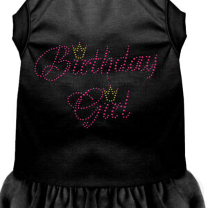 Birthday Girl Rhinestone Dress Black Med