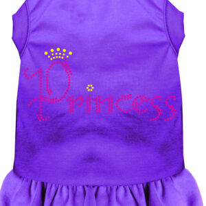 Princess Rhinestone Dress Purple Med