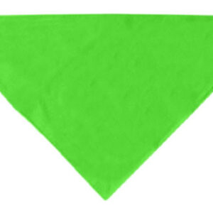 Plain Bandana Lime Green Large