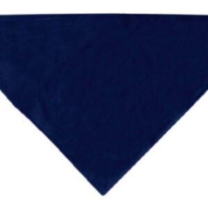 Plain Bandana Navy Blue Small
