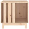 Dog House Natural Wood Solid Pine Wood Medium Durable Dog House