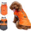 Color: Rose red, Size: XL - Pet sports clothes pet winter jacket vest, big dog waterproof warm clothing