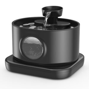 Color: 28L Prism 5200mAh Black, Specifications: China Power Supply - Cat Automatic Induction Large Capacity Automatic Circulation Live Water Pet Water Dispenser