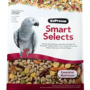 ZuPreem Smart Selects Bird Food for Parrots and Conures 4 lbs