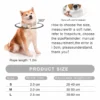 Color: Green, Size: S - Customized Deerskin Cat and Dog Collar, Adjustable Rope Set, Durable and Personalized, Free Engraved Pet Nameplate, ID Label, Al