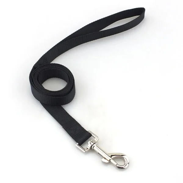 Color: Rose Red, Size: M - Strong Durable Dog Training Leash Lightweight Soft Convertible Pet Traction