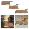 Color: WHITE - Cat Scratchers Cardboard Corrugated Paper Durable Furniture Protection Pet Sofa Cat Scratch Bed for Indoor Cats Kittens Rest