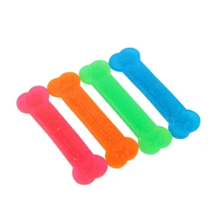 Color: Red, Ships From: CHINA - Hot Sale Pet Dog Chew Toys Rubber Bone Toy Aggressive Chewers Dog Toothbrush Doggy Puppy Dental Care For Dog Pet Accessories