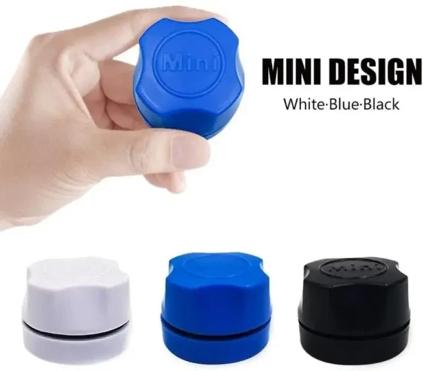 Color: Green - Aquarium Cleaning Magnet Fish Tank Clean Glass Scrubber Tool Double-Sided Algae Moss Removal Suspension Scraper