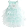 Color: WHITE, Size: XL, Ships From: CHINA - Summer Princess dog Dress for Little Small Puppies pet Animal Cat Tutu Wedding Party Skirt Clothes for Chihuahua Poodle