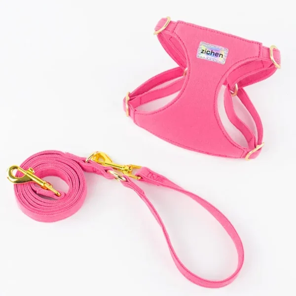 Color: PURPLE, Size: S - Puppy Harness with Multifunction Leash Set Dog Harness Vest for Small Dogs No Pull Step in Harness for Extra Small Dogs 2024 New