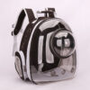Color: Pink, style: Transparent black circle - Space Capsule Pet Out Bag Portable Backpack Breathable Cat Bag Dog Outdoor Product