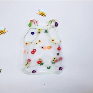Color: White, Size: L - Hollow Light And Breathable Cute Flower Pet Clothes