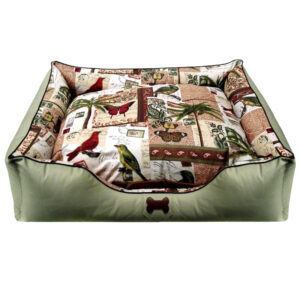 Color: Dark Khaki Cloth Color, Size: XXL - Kennel Four Seasons Universal Medium Large Dog Removable And Washable